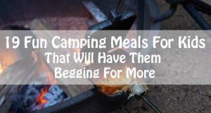 fun camping meals for kids
