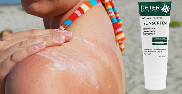 deter mineral sunscreen