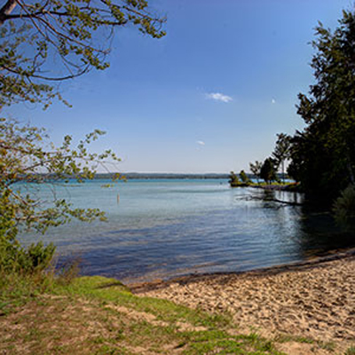 Camping Whitewater Township Park in North Michigan