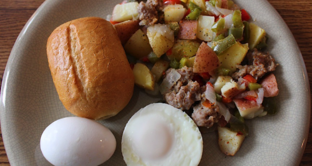 Egg and Sausage Breakfast