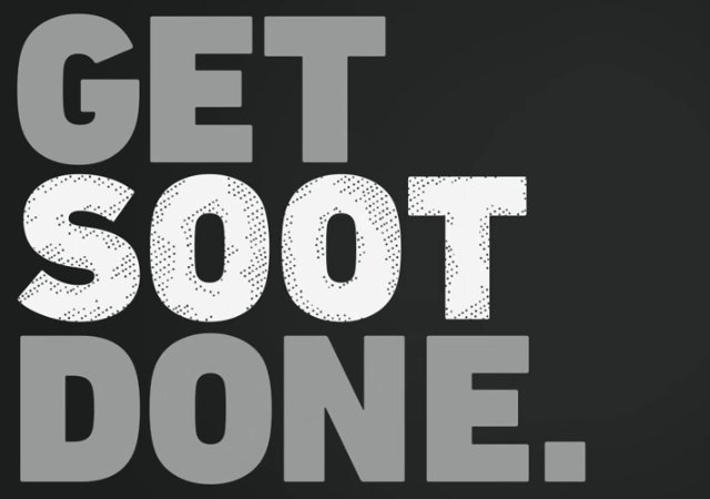 get soot done
