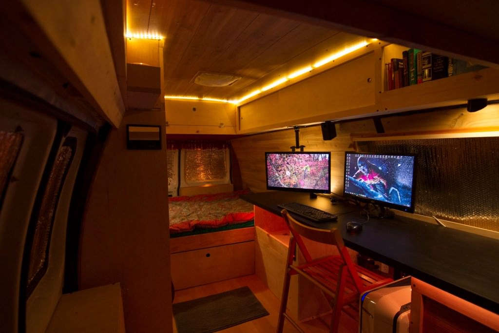 The $6000 Custom Camper Van - 50 Campfires