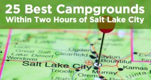 campgrounds within two hours of salt lake city