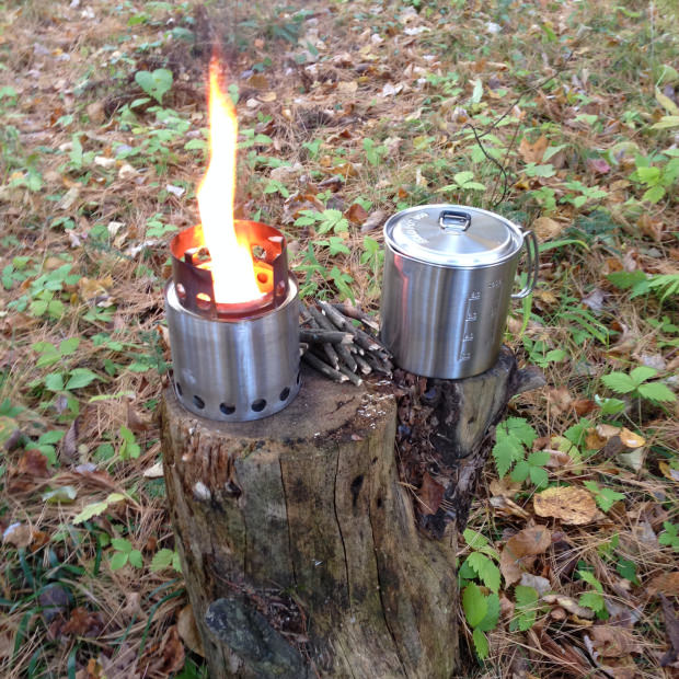 leave solo stove bonfire in the rain?