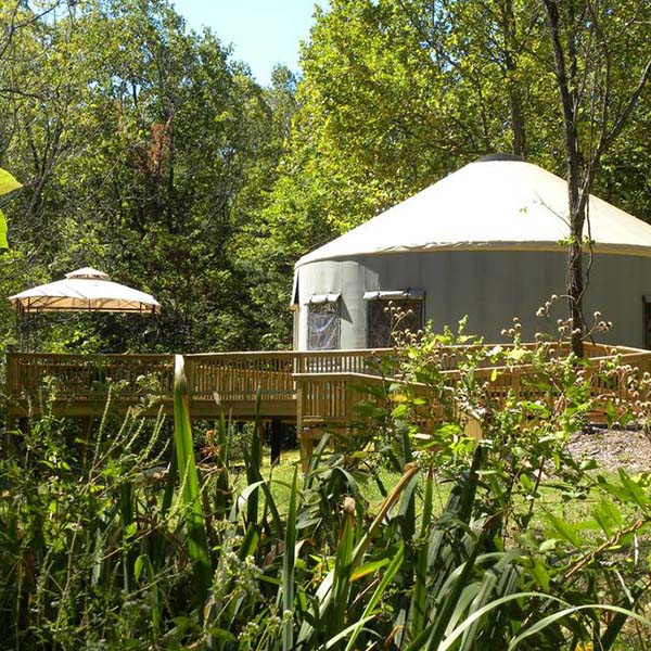 airbnb experiences include this private yurt in Virginia