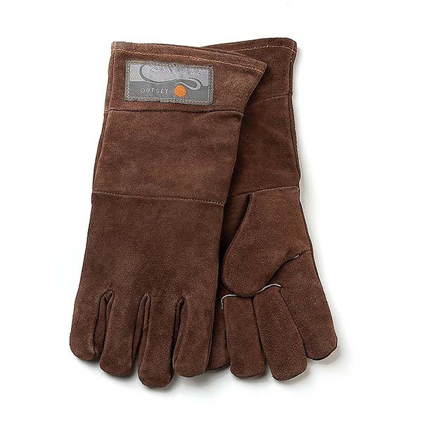 These leather gloves are great for winter grilling and summer grilling.
