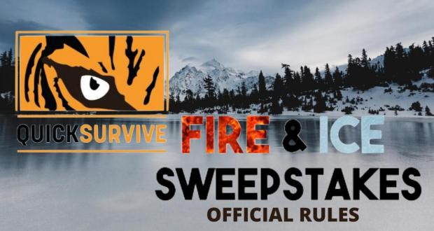 fire and ice sweepstakes official rules
