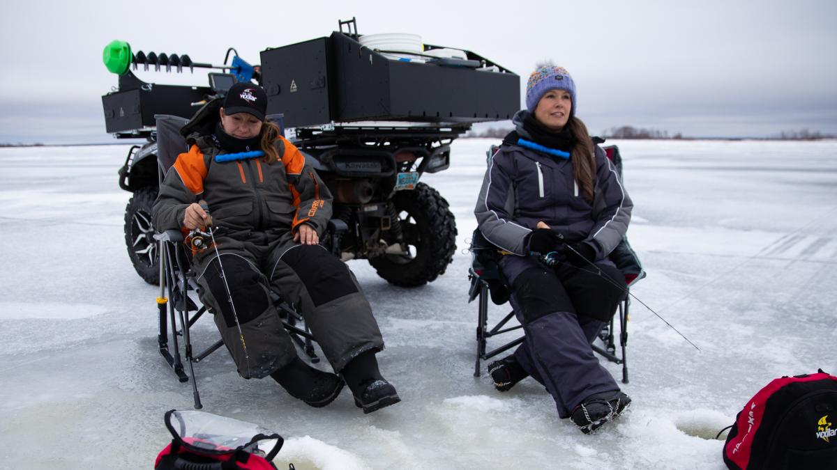 ice fishing chair